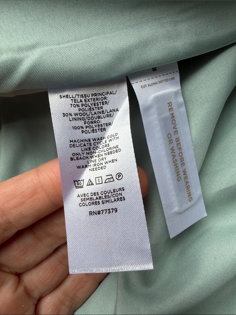 Ann Taylor Coat Size XL NWT - Picture 10 of 10
